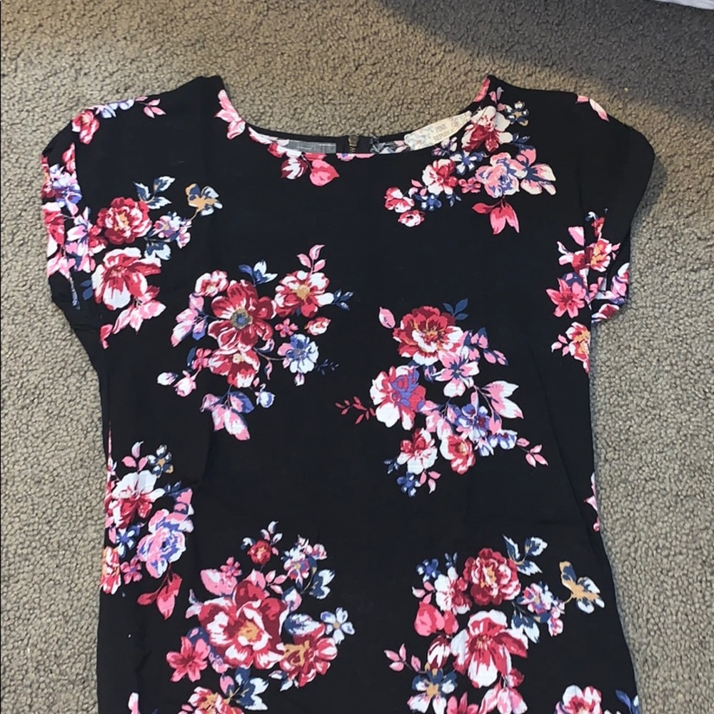 Pink republic floral shirt